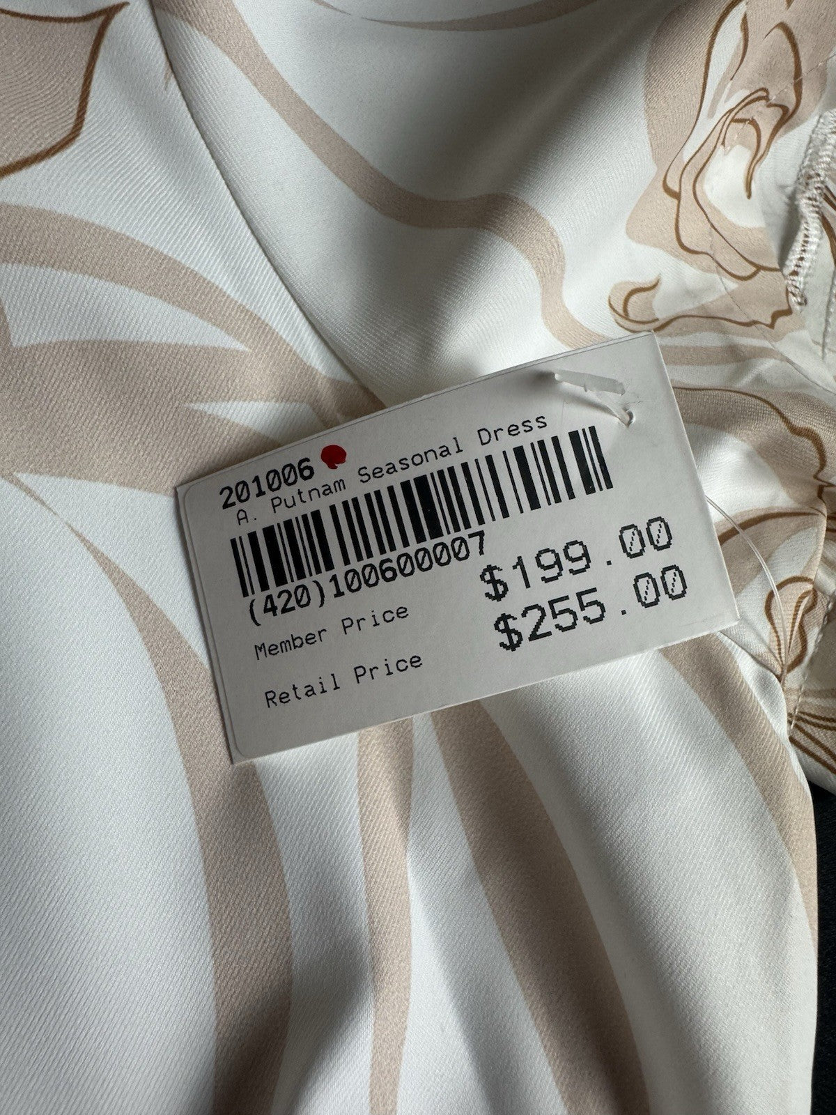 A Putnam Womens Wrap Dress Sz L.  (B.169)