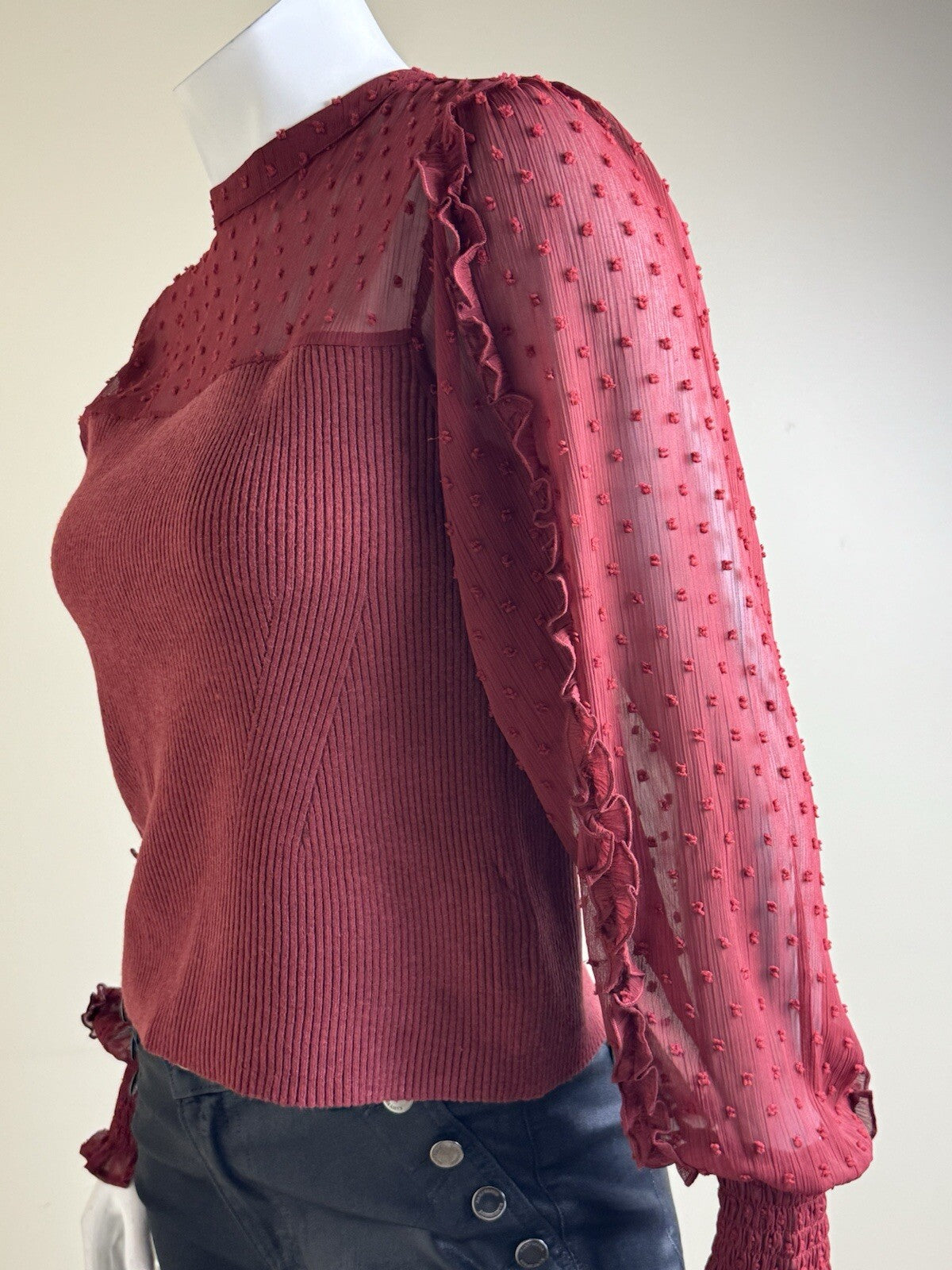 $99 Sam Edelman Women's Blouse Sz L. (B.104)