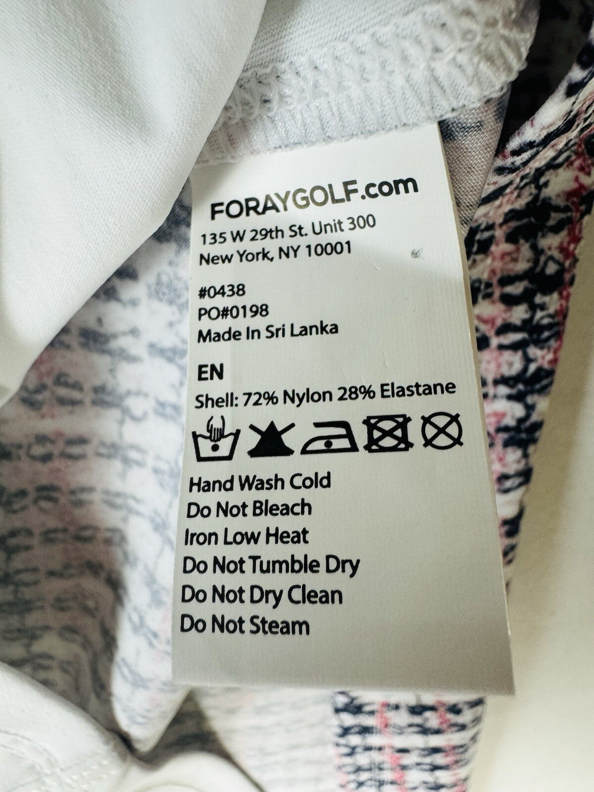 Foray Golf Womens Sleeveless Golf Polo Shirt. Sz M.   (B.139)