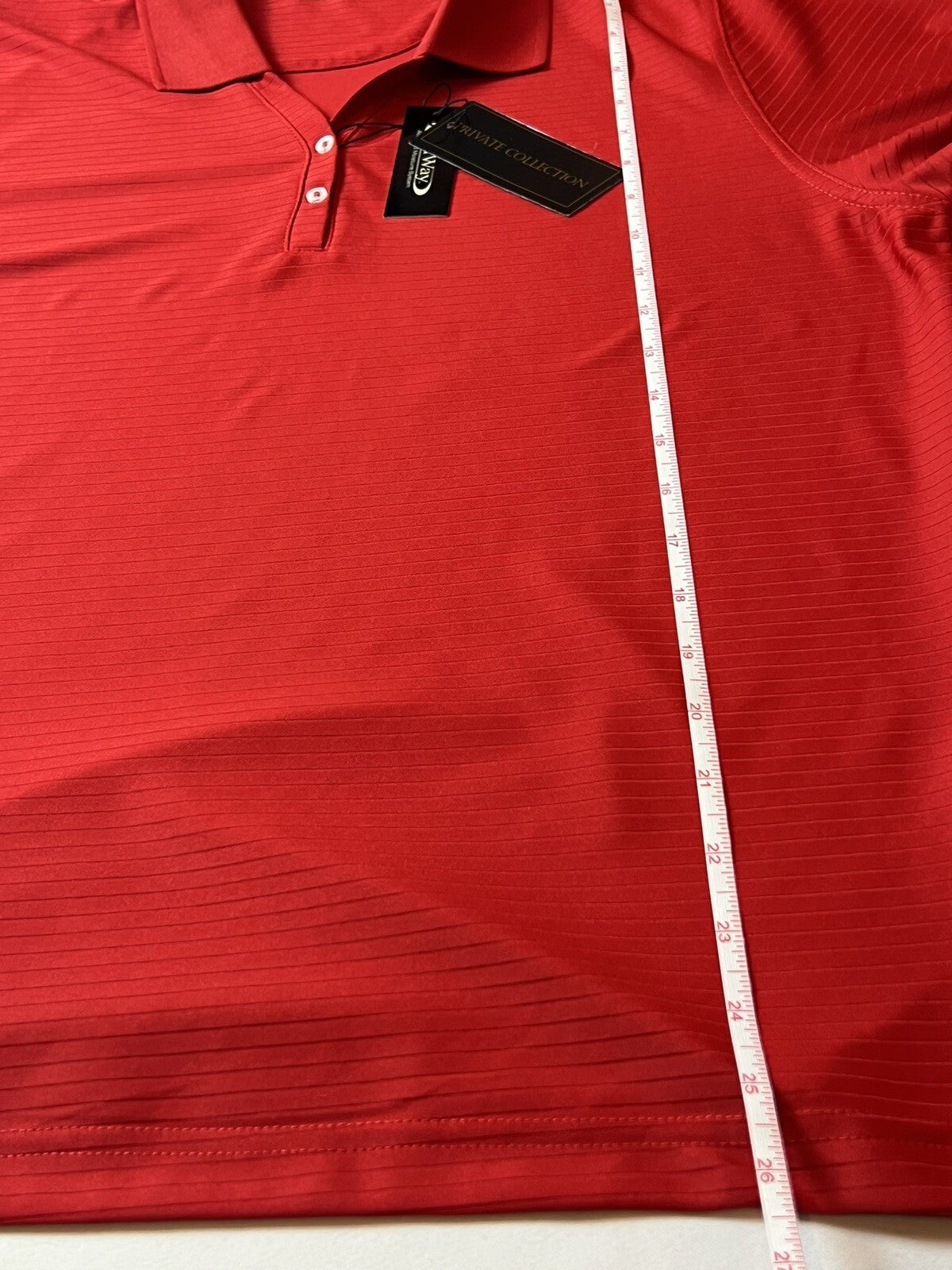 NORTH RIDGE Women’s Golf Shirt Red Top Sz XL           (50)