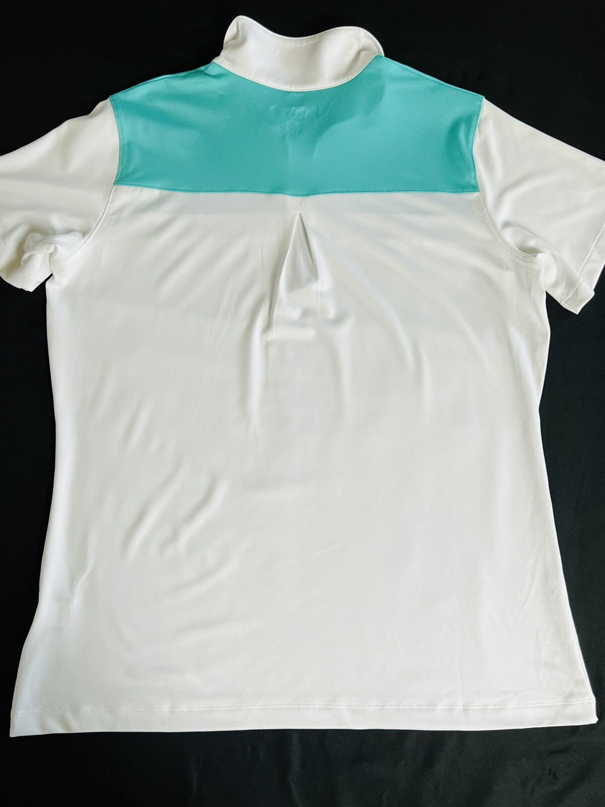 Kate Lord Women’s Golf Polo Shirt White Sz L (B.13)