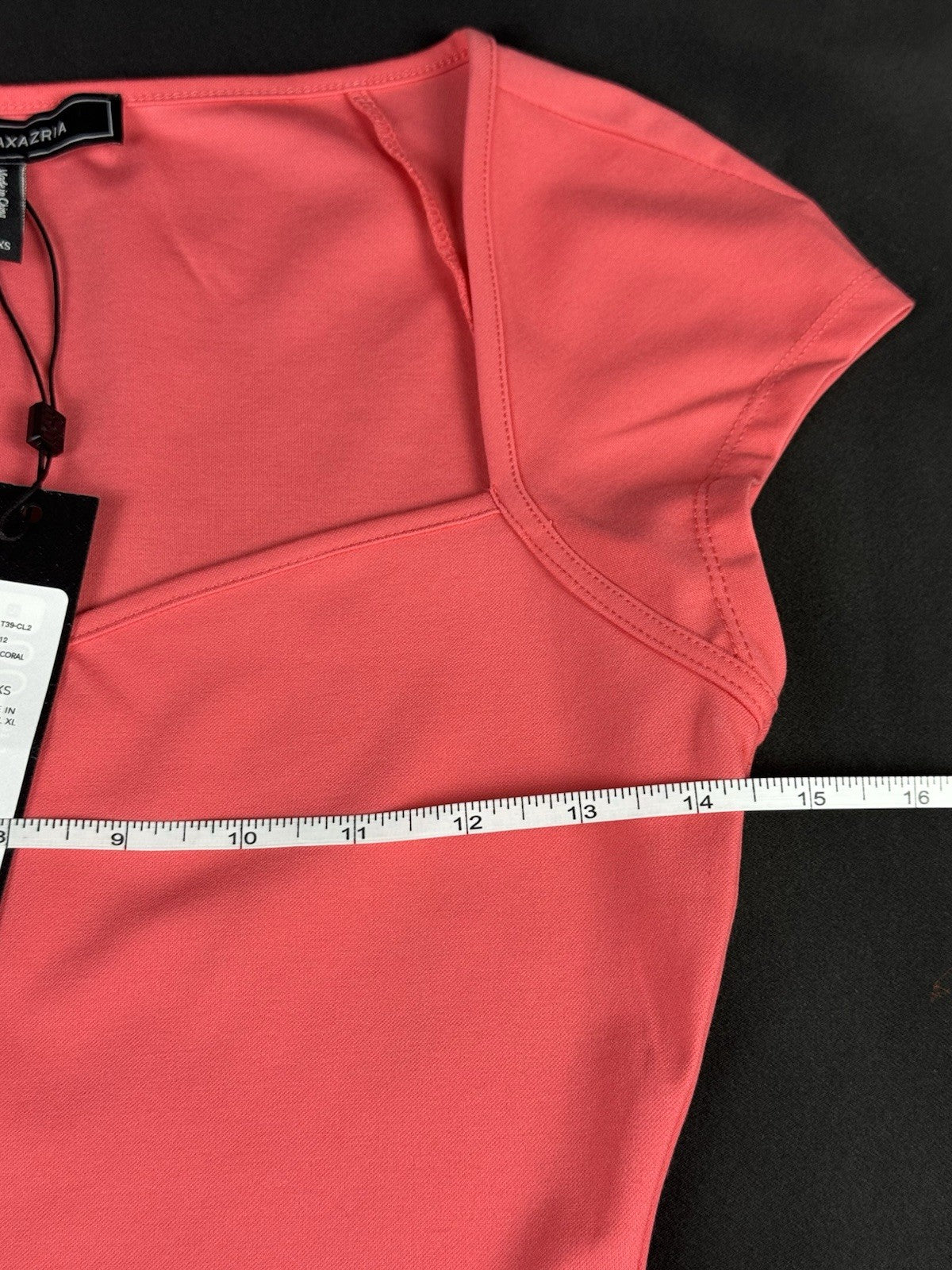 $118 BCBG Maxazria Women's Coral Stretchy Shirt Sz XS.   (B.189)