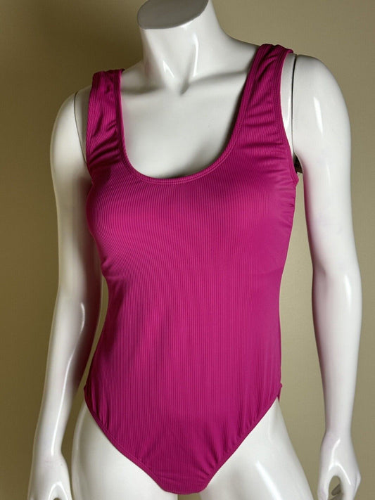 CATALINA Fuchsia One Pc Bathing Suit  Sz L. (55)