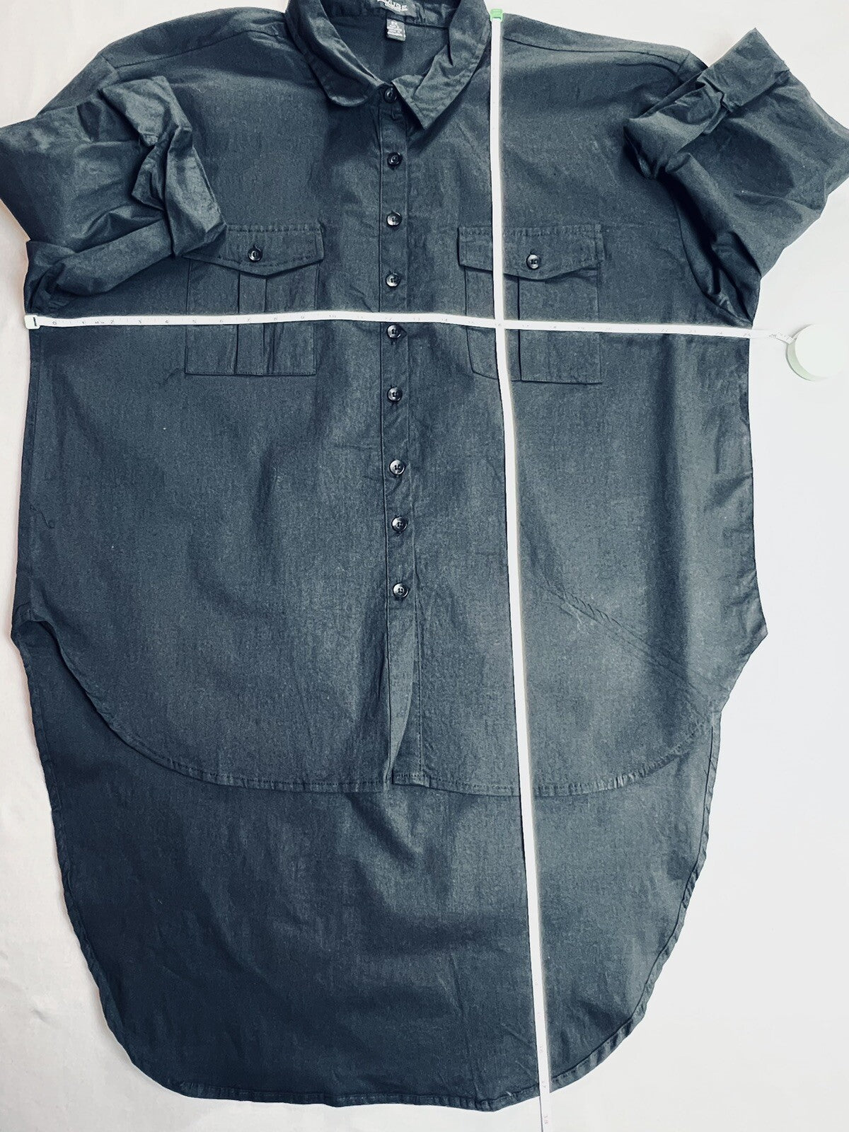 Rouge Collection Women’s Top Shirt Size 3X Black