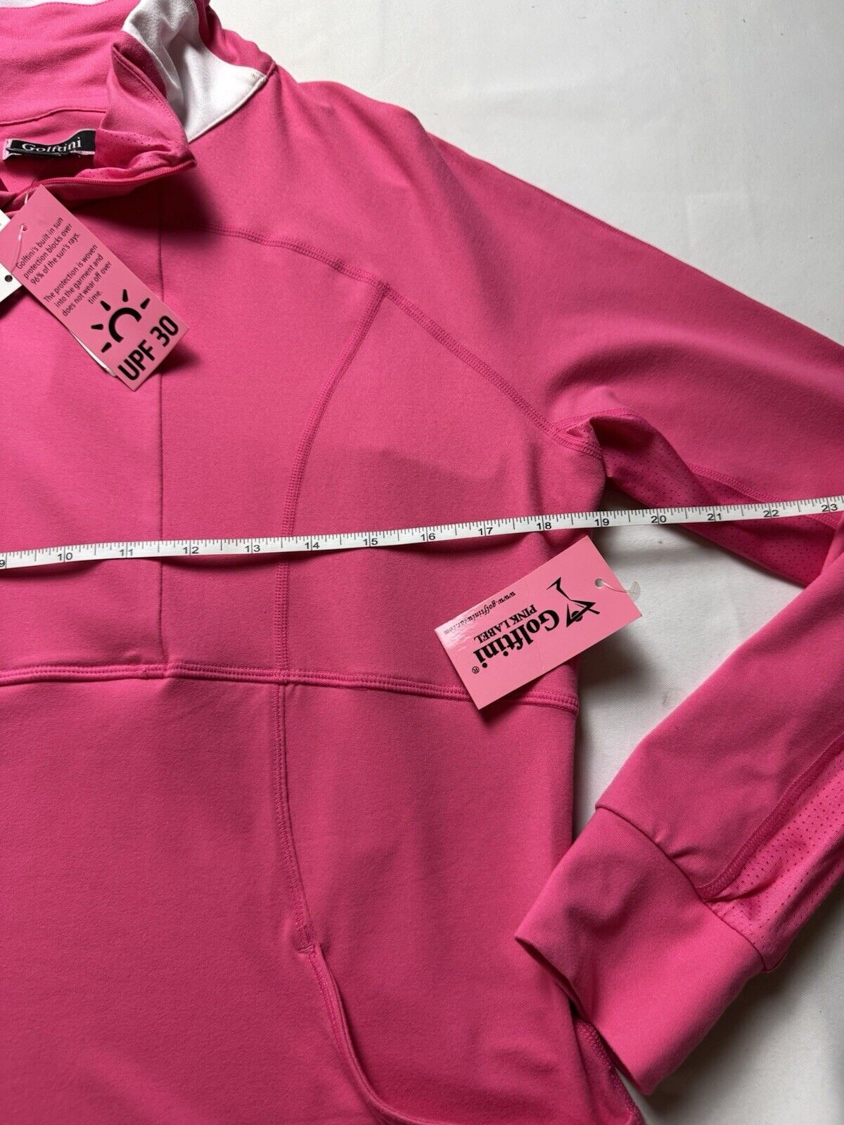 Golftini Women’s Golf Pink Sweatshirt Sz M