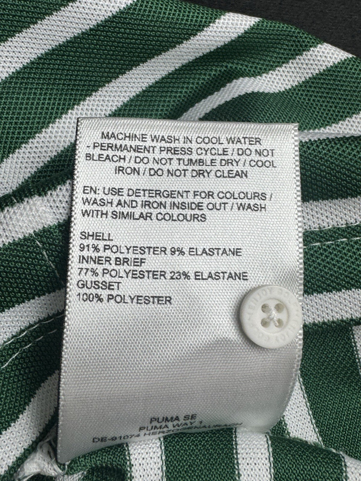 Puma Women’s Polo Stripes Dress Sz S      (B.082)