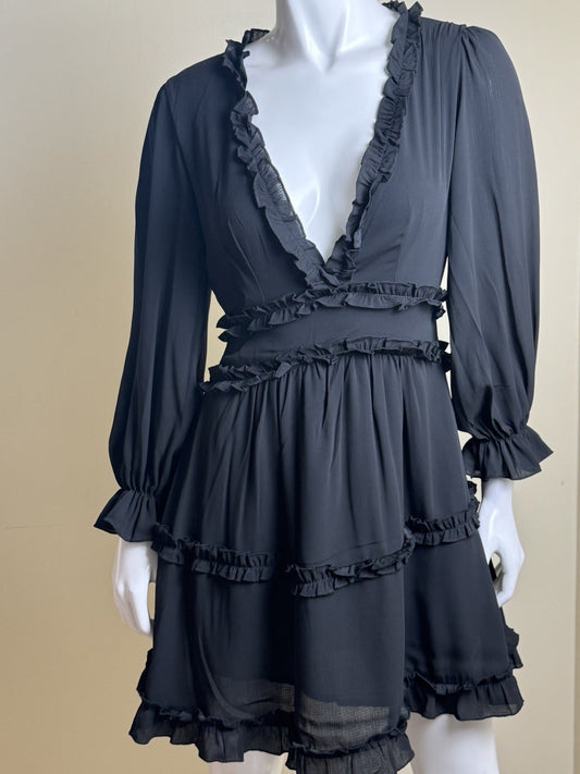 Women’s Black Fit and Flared Dress Size XS