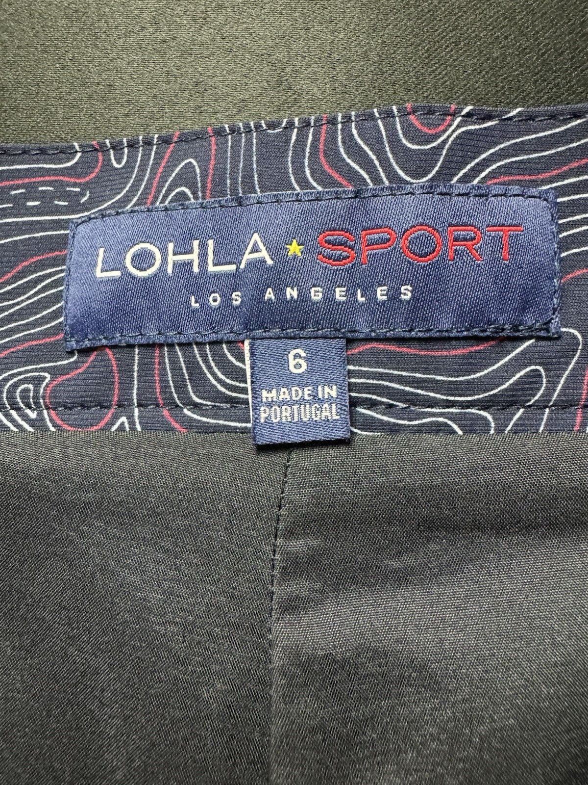 $140 LOHLA SPORT Los Angeles Skort Tennis/golf Skirt Size 6    (B.153)