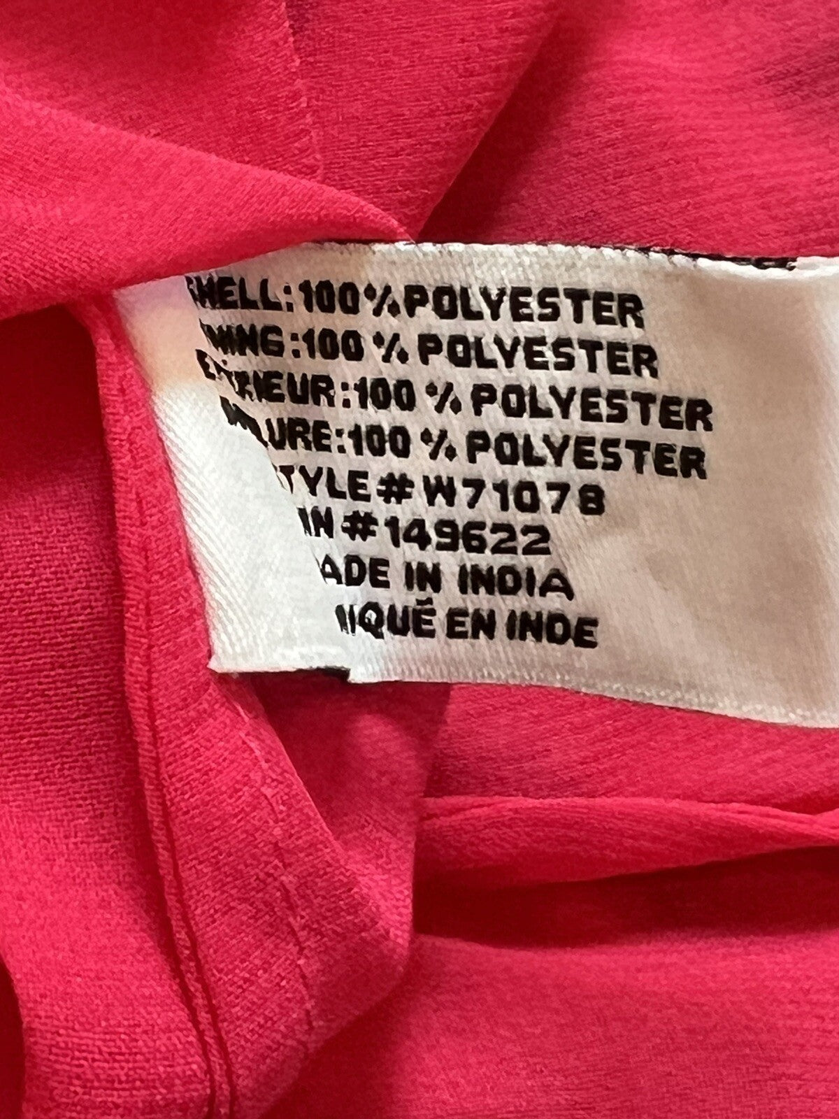 $248 Walter Baker Pink fuschia Floral Dress Ruffle Size S