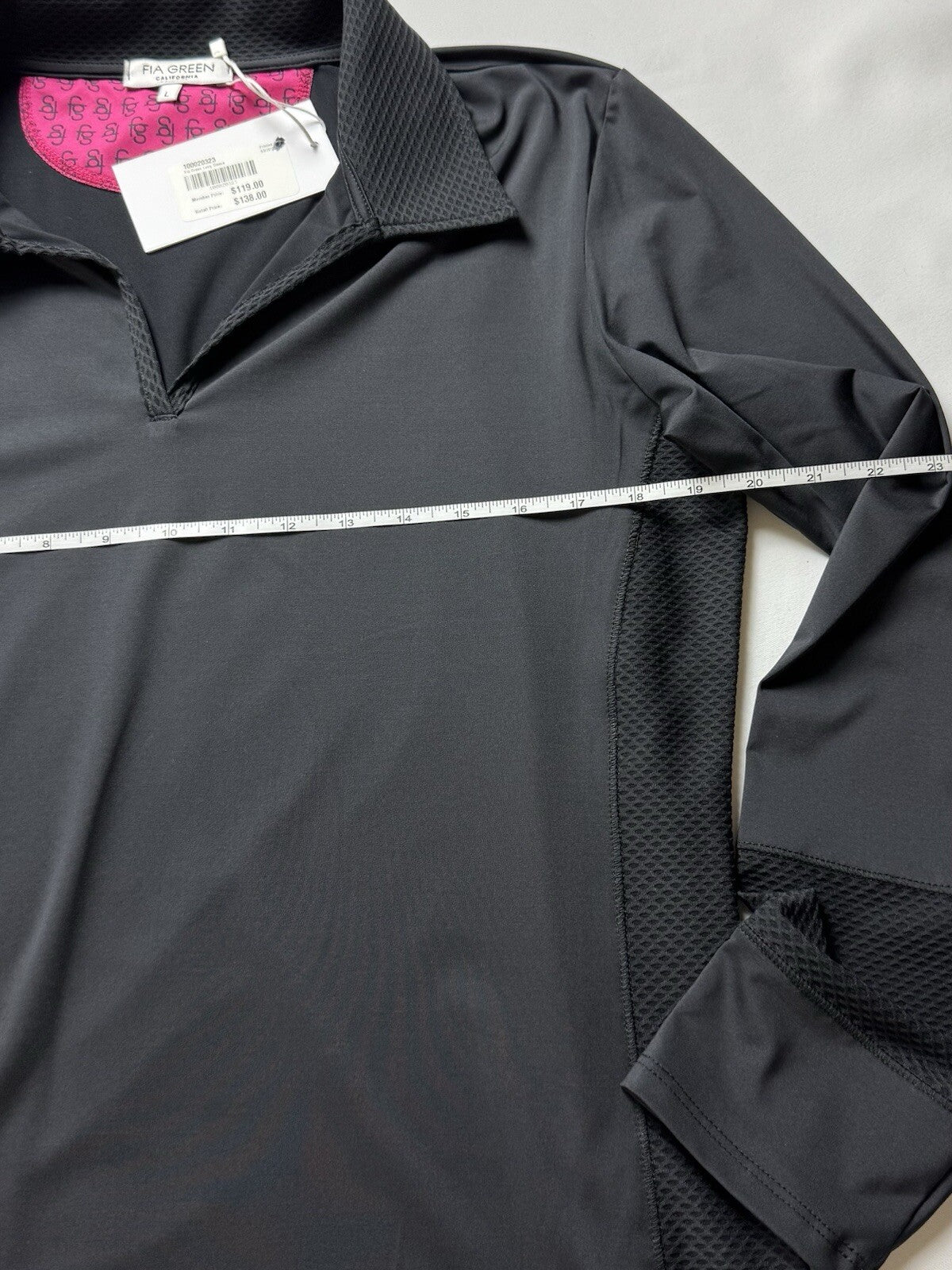 FIA Green California Women’s Golf Sweatshirt Sz L  (B.122)