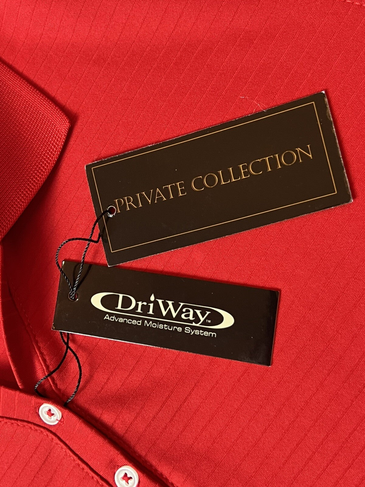 NORTH RIDGE Women’s Golf Shirt Red Top Sz XL           (50)