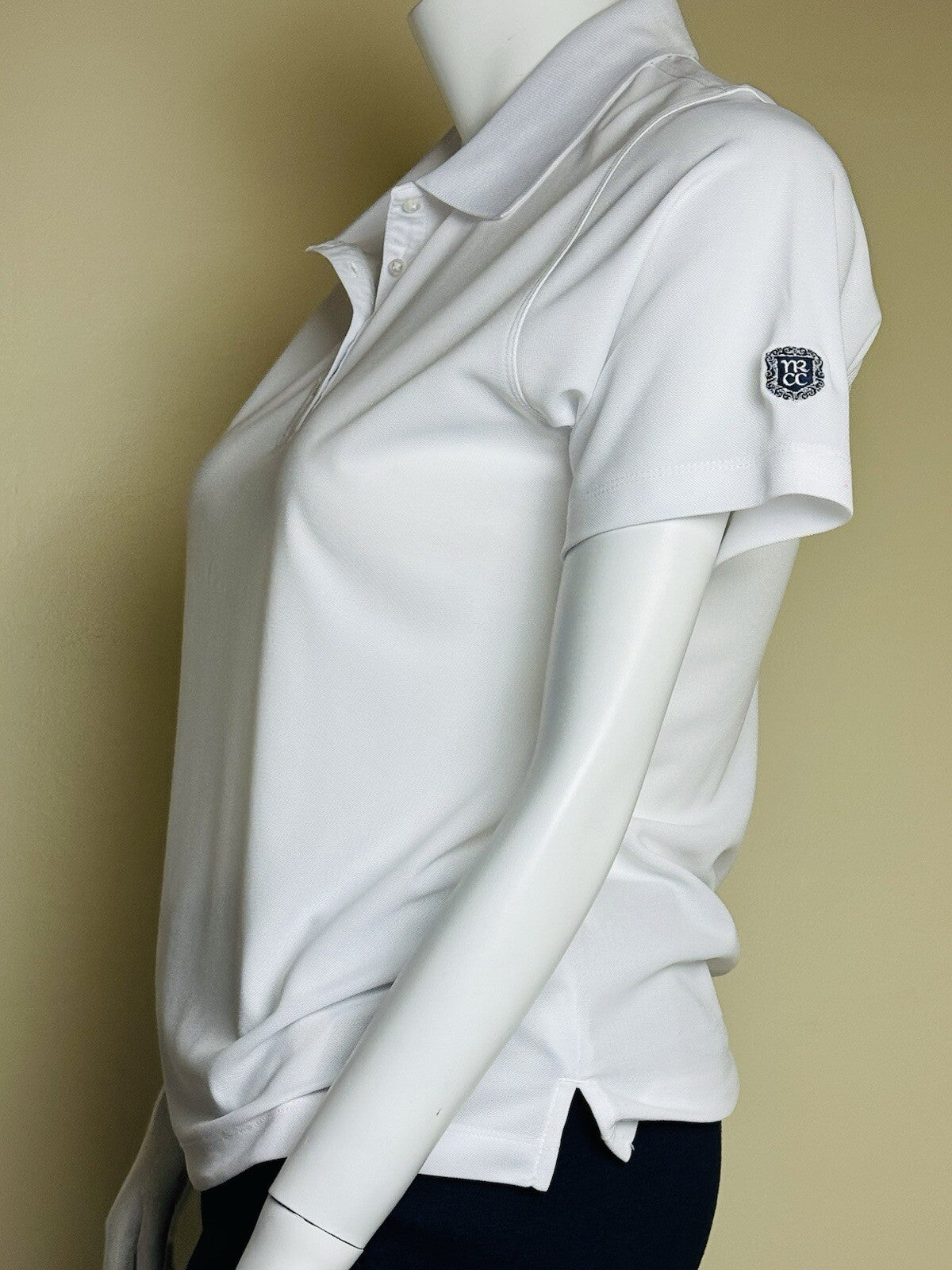 NORTH RIDGE Women’s Golf Shirt White Top Sz XL           (B.88)