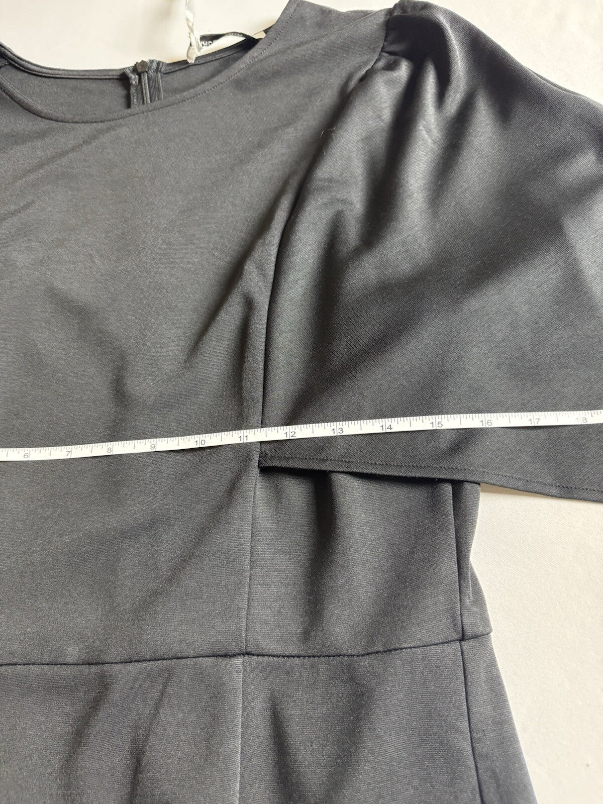 GRACE KARIN Women’s Round Neck Hips-Bodycon Pencil Dress Black Size L