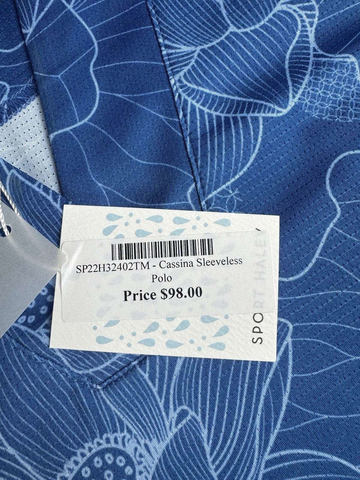 Sport Haley Women's Golf Shirt Sz M.        (B.174)