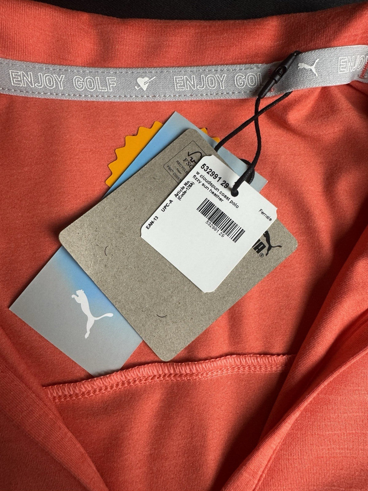 Puma Women’s Golf Shirt Sz S.   (B.172)