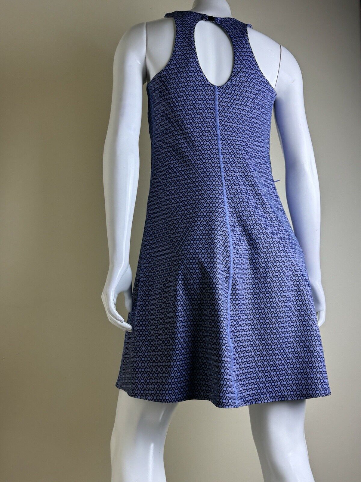 ATHLETA Sport Dress Sz M Pockets Blue Padded (B.79)