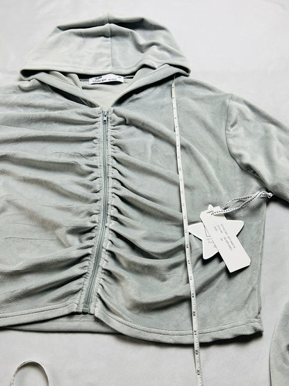 Roma Concept Women’s Hoodie Sweater Sz 2X Gray