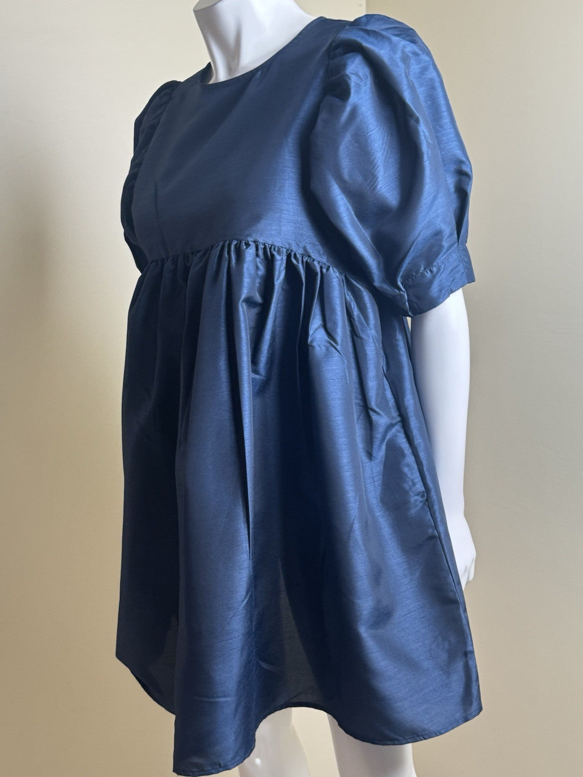 Kika Vargas Women’s Navy Fit & Flared Dress Size S.    (B.177)
