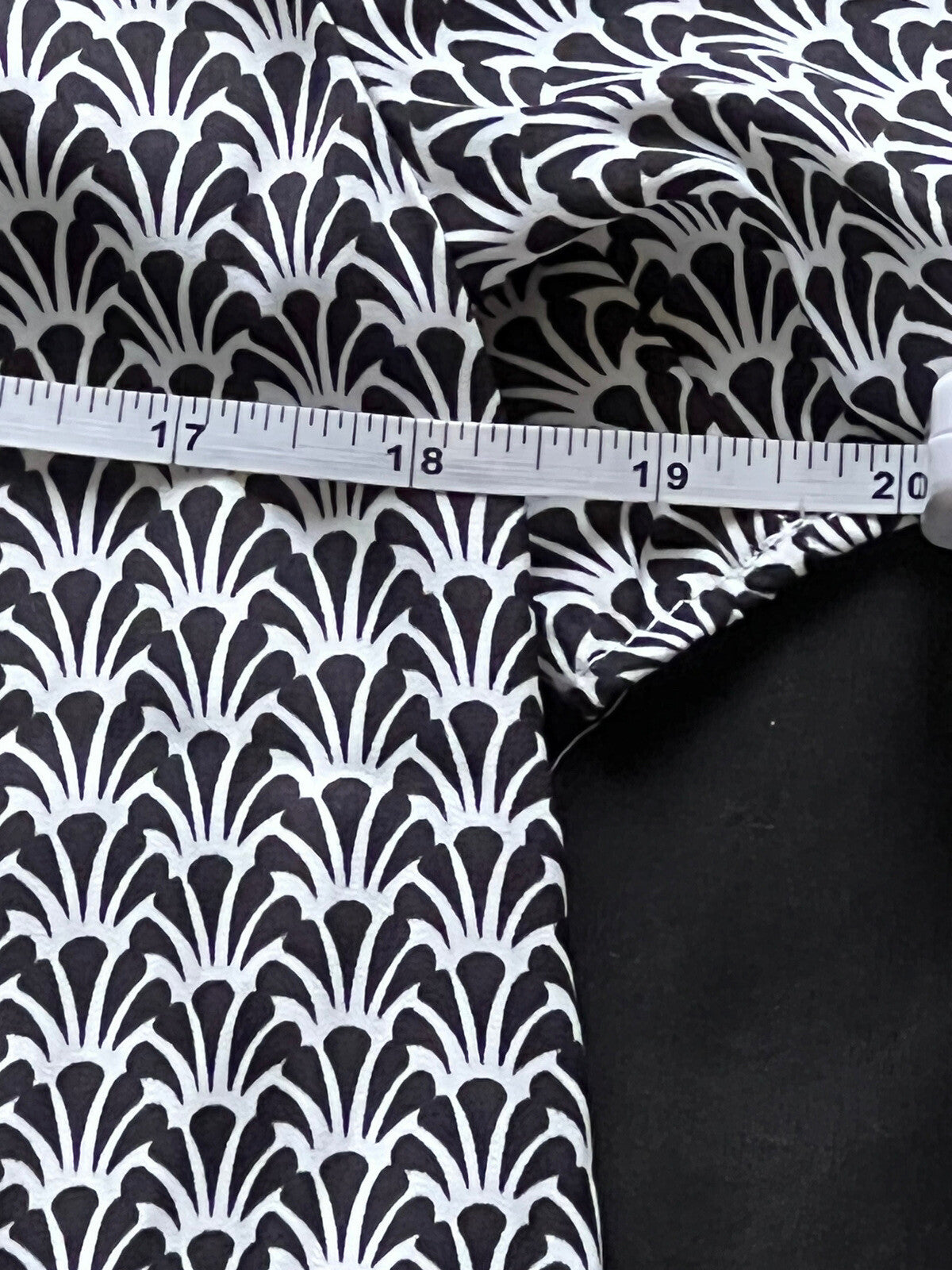 TAHARI Women's Blouse Black,White Top Sz S