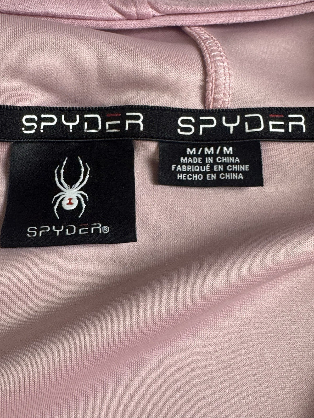 $99 Spyder Sport Jacket Women's Mauve Sz M.  (B.038)