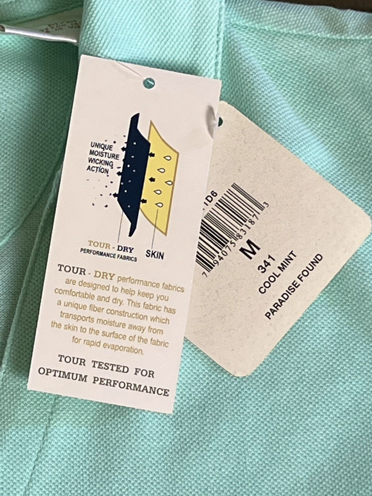 E.P Pro Tour Dry Women’s Golf Shirt Sz M Green (16)