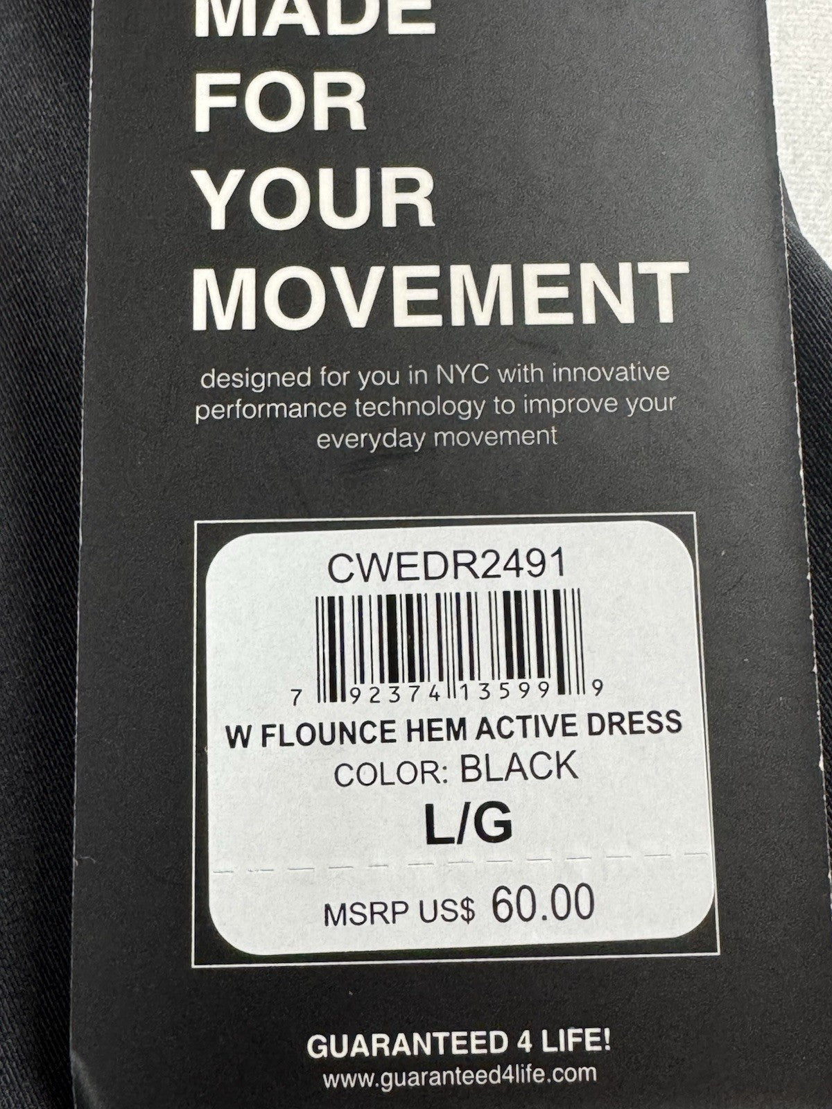 Etonic Women’s Dress Tennis Athletic Mini Activewear Racerback Sz L.  (B.175)