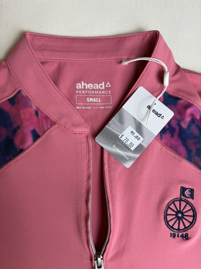 Ahead Performance Polo Golf Shirt Women’s Sz S. (67)
