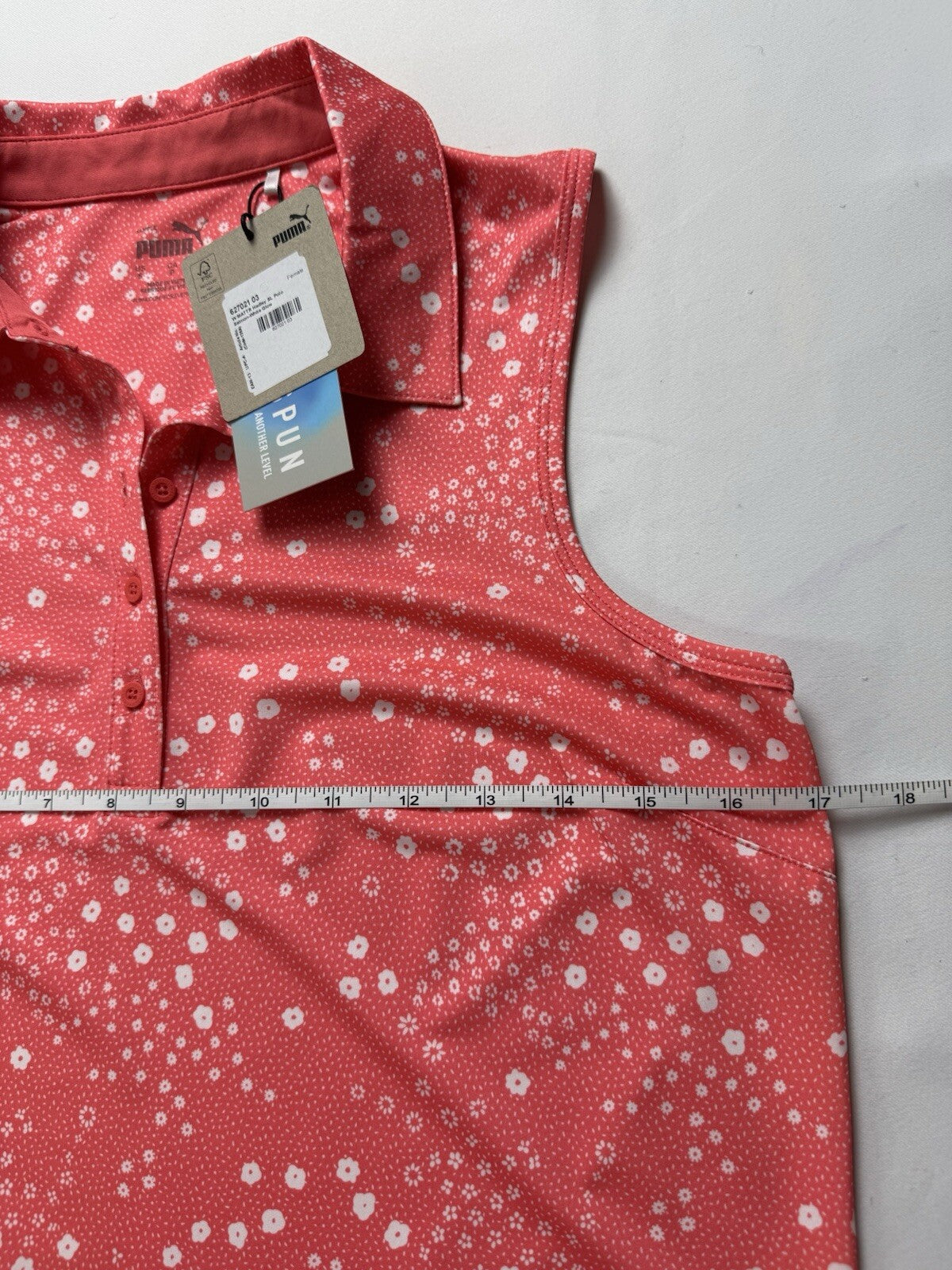 Puma Women’s Golf Shirt Sleeveless Sz S.  (B.129/4)