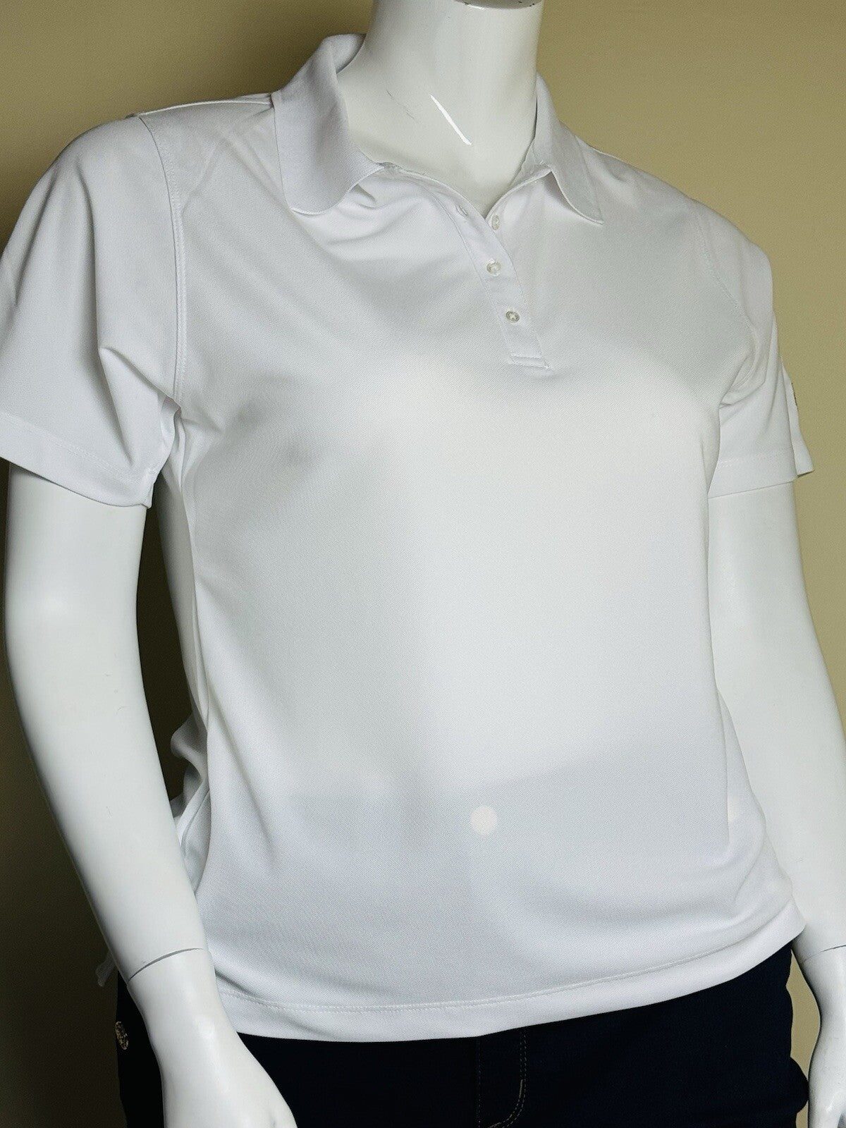 NORTH RIDGE Women’s Golf Shirt White Top Sz XL           (B.88)