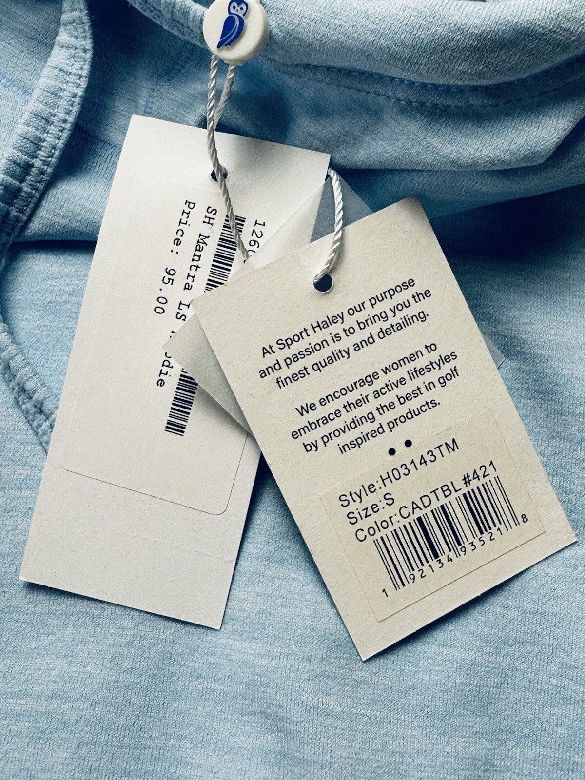 Sport Haley Women's Top Golf Long Sleeves Shirt Sz S  (B.89)