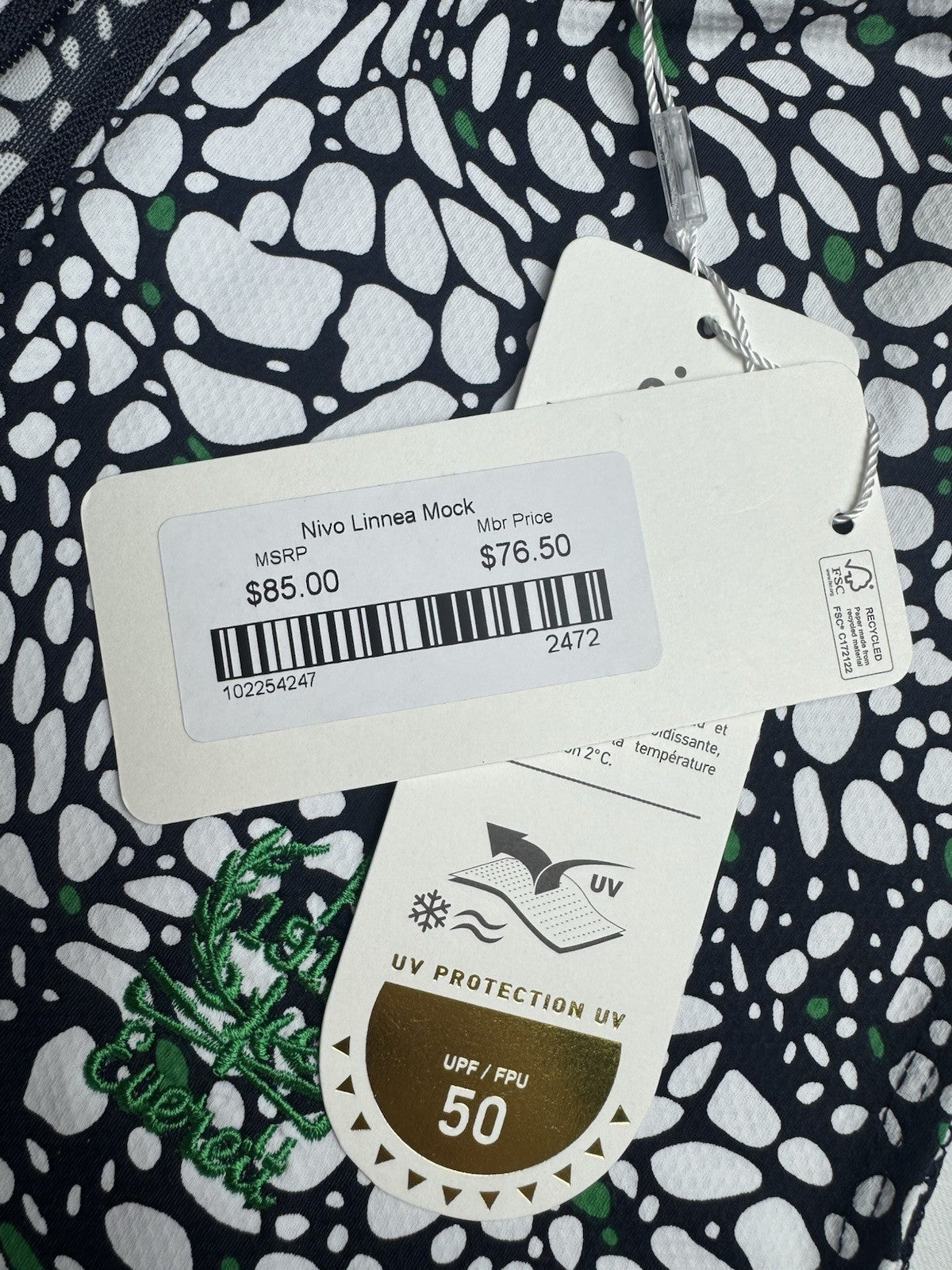 $83 NIVO Women's Golf Sleeveless Shirt Size S.    (B.161)