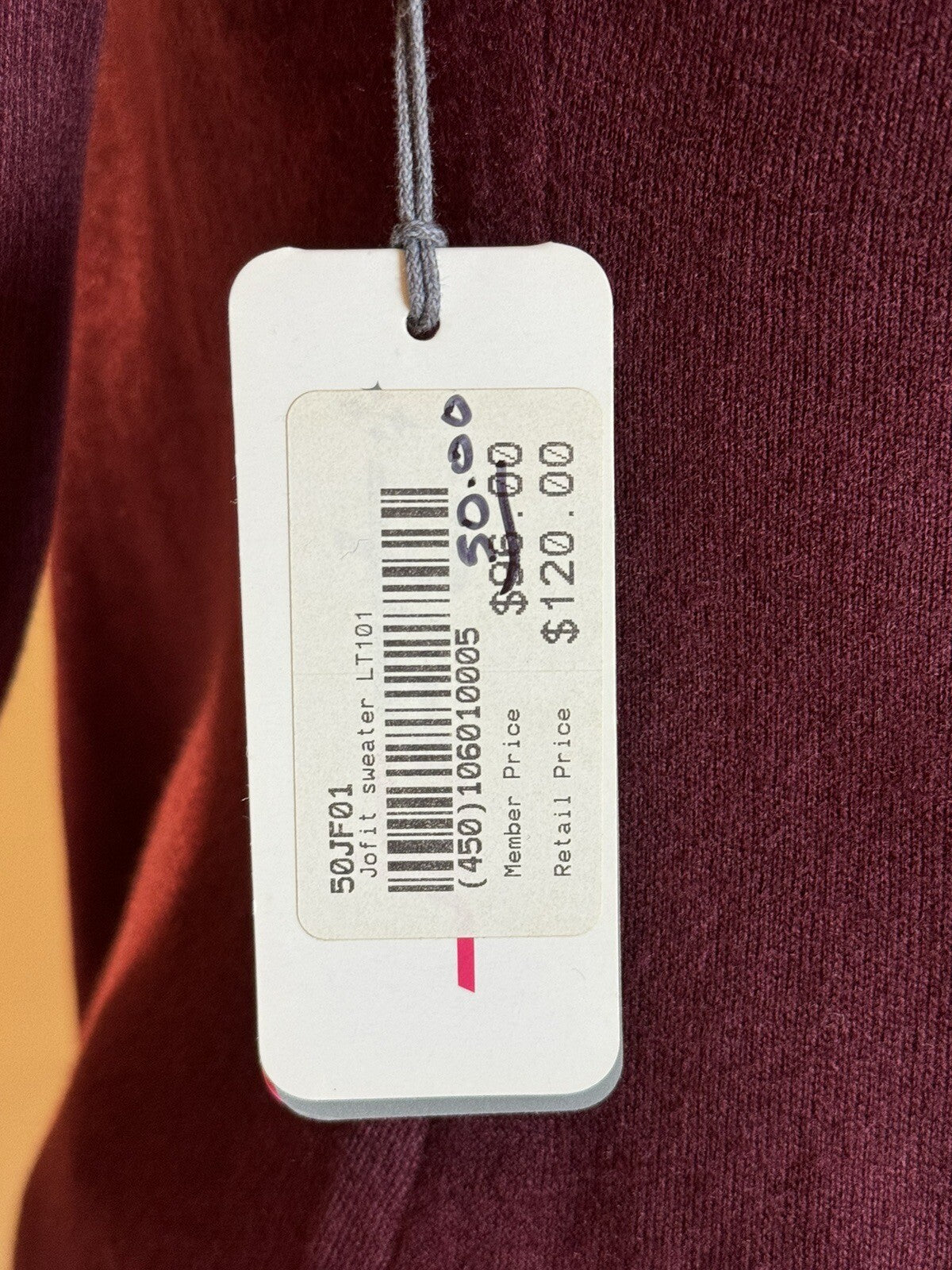 JoFit Women’s Golf Serenity Cardigan Burgundy Size M   (57)