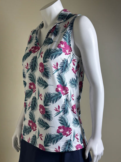 Puma Women’s Golf Shirt Sleeveless Sz M.  (B.140)