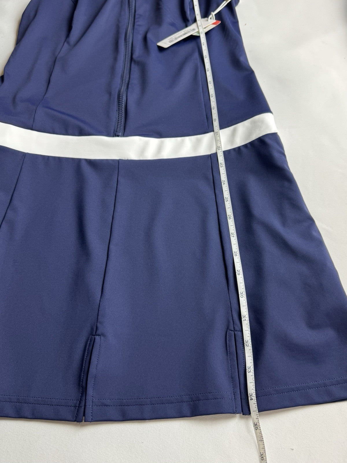 Kinona Golf Dress Pockets Navy Sz S.   (B.163)