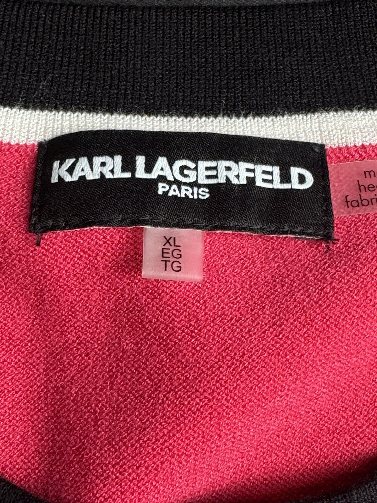 $69 Karl Lagerfeld Women’s Sweater vest Sz XL.      (B.150)