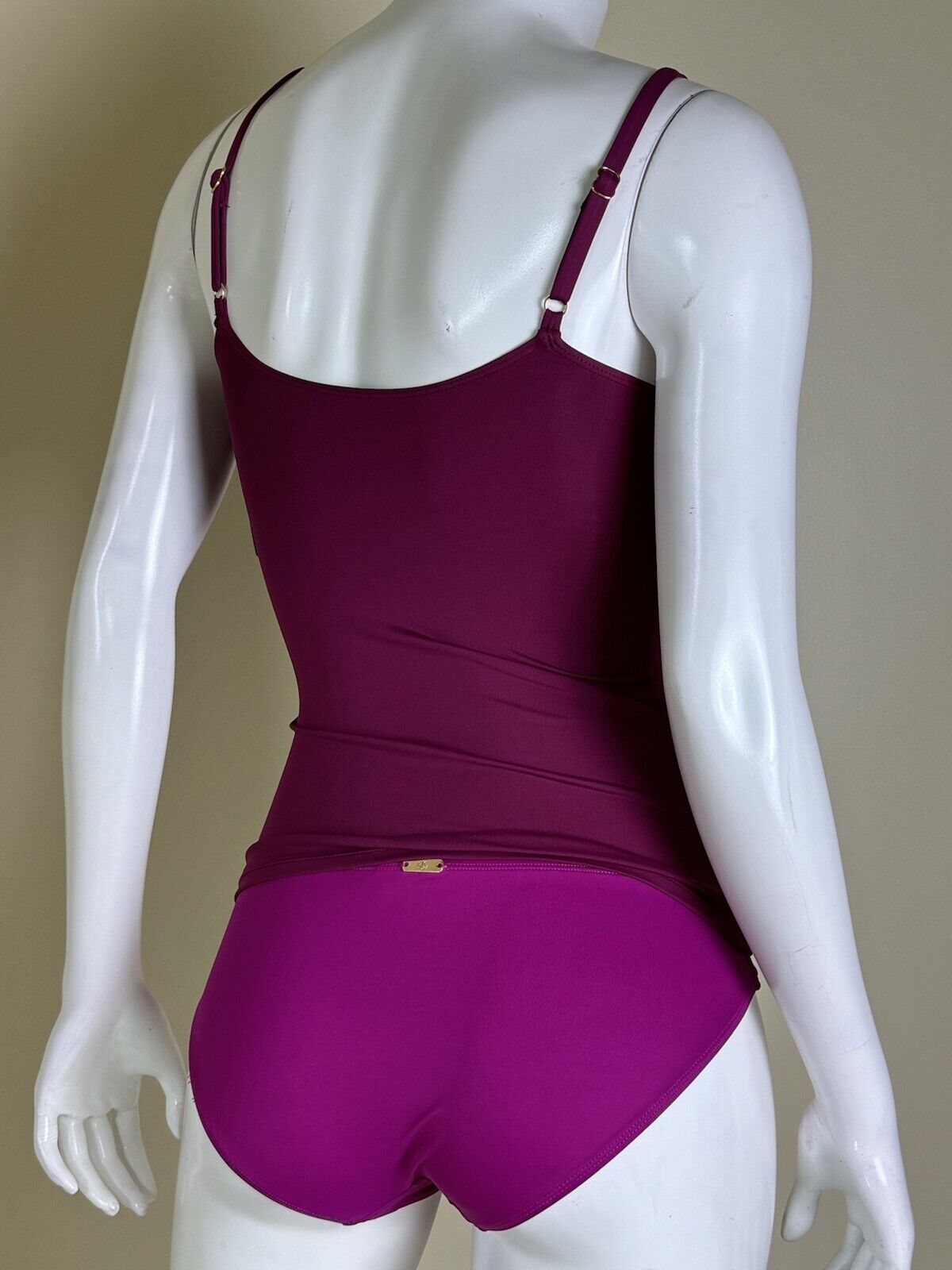 Lauren Ralph Lauren Women's Tankini  Sz 16 2Pc Plum   (56)