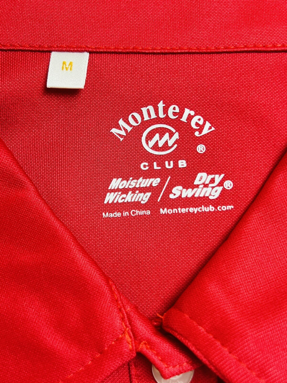 Monterey Club Women's Golf Shirt Sz M Short Sleeve Top (13)