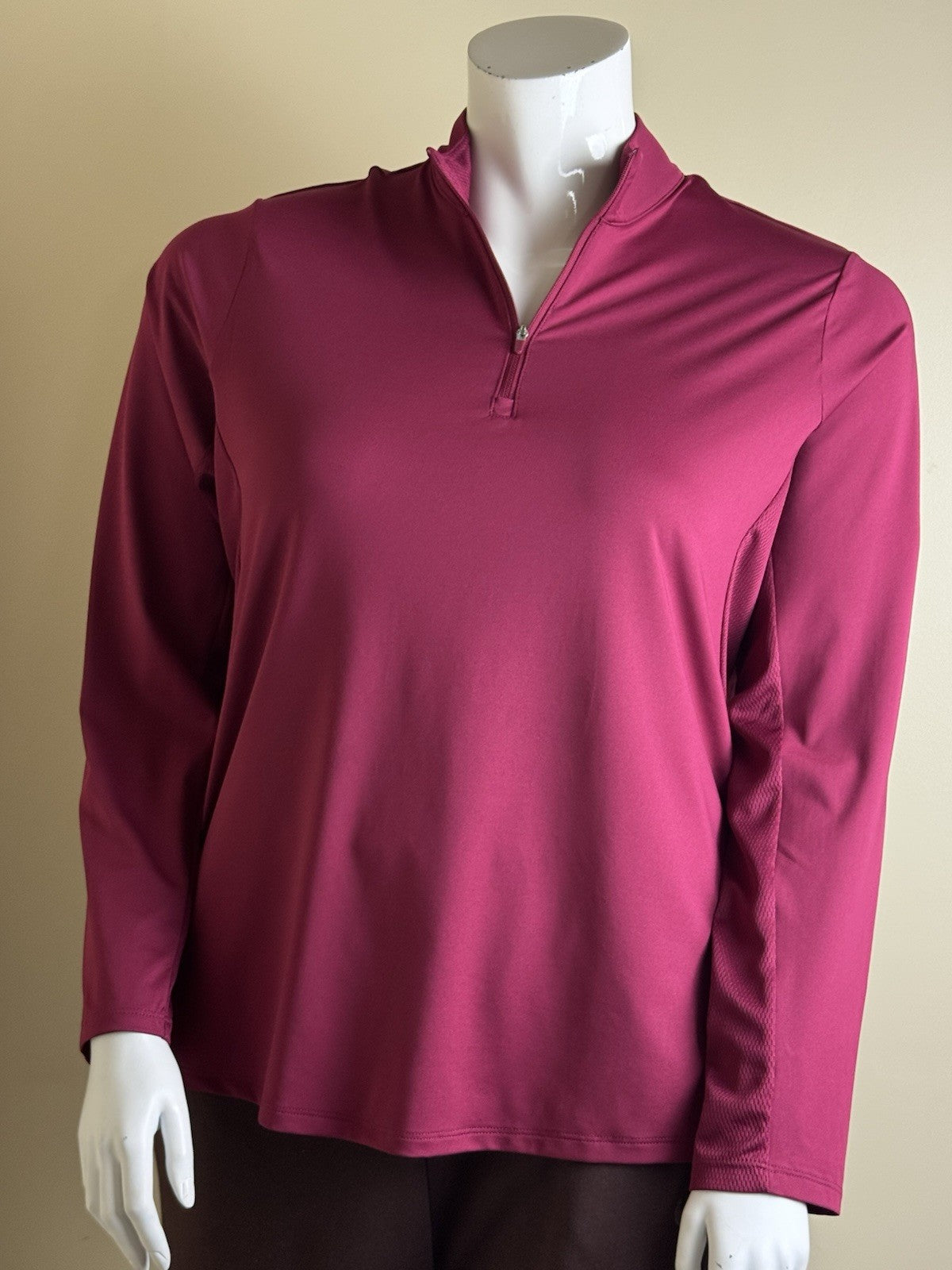 $65 Adidas Women’s Fuchsia Sweatshirt Sz 2XL.   (B.191)