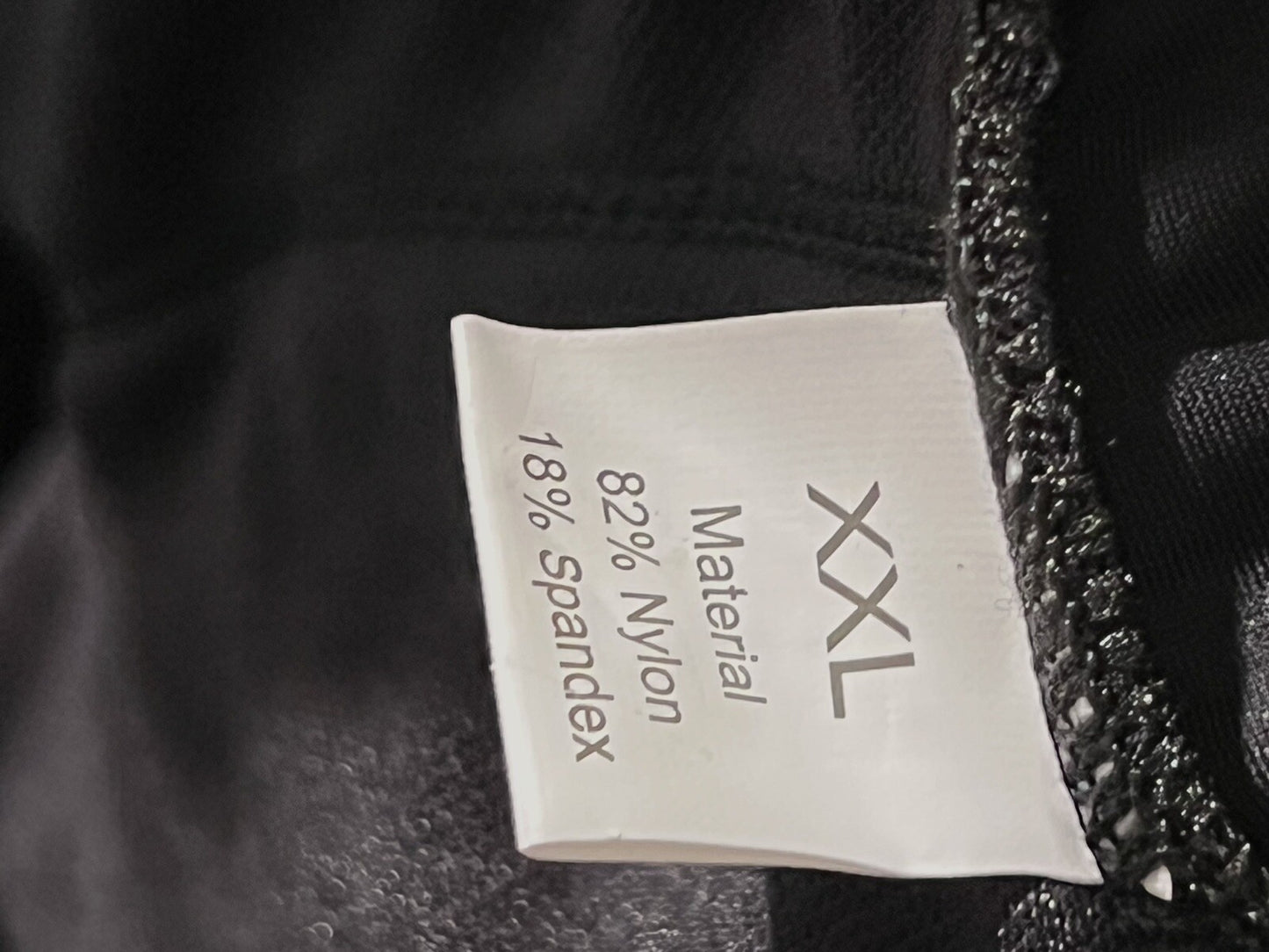 One Pc Swimsuit Black Sz 2XL Bathing suit