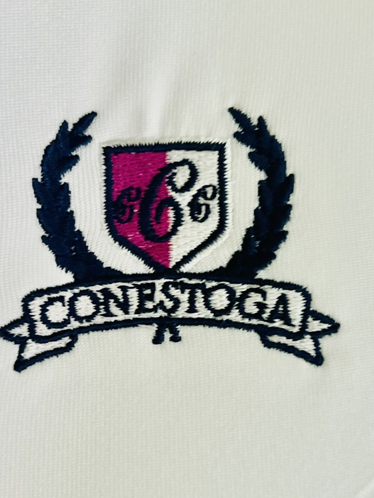 Greg Norman Women's Golf Polo Shirt White Top Sz S (49)