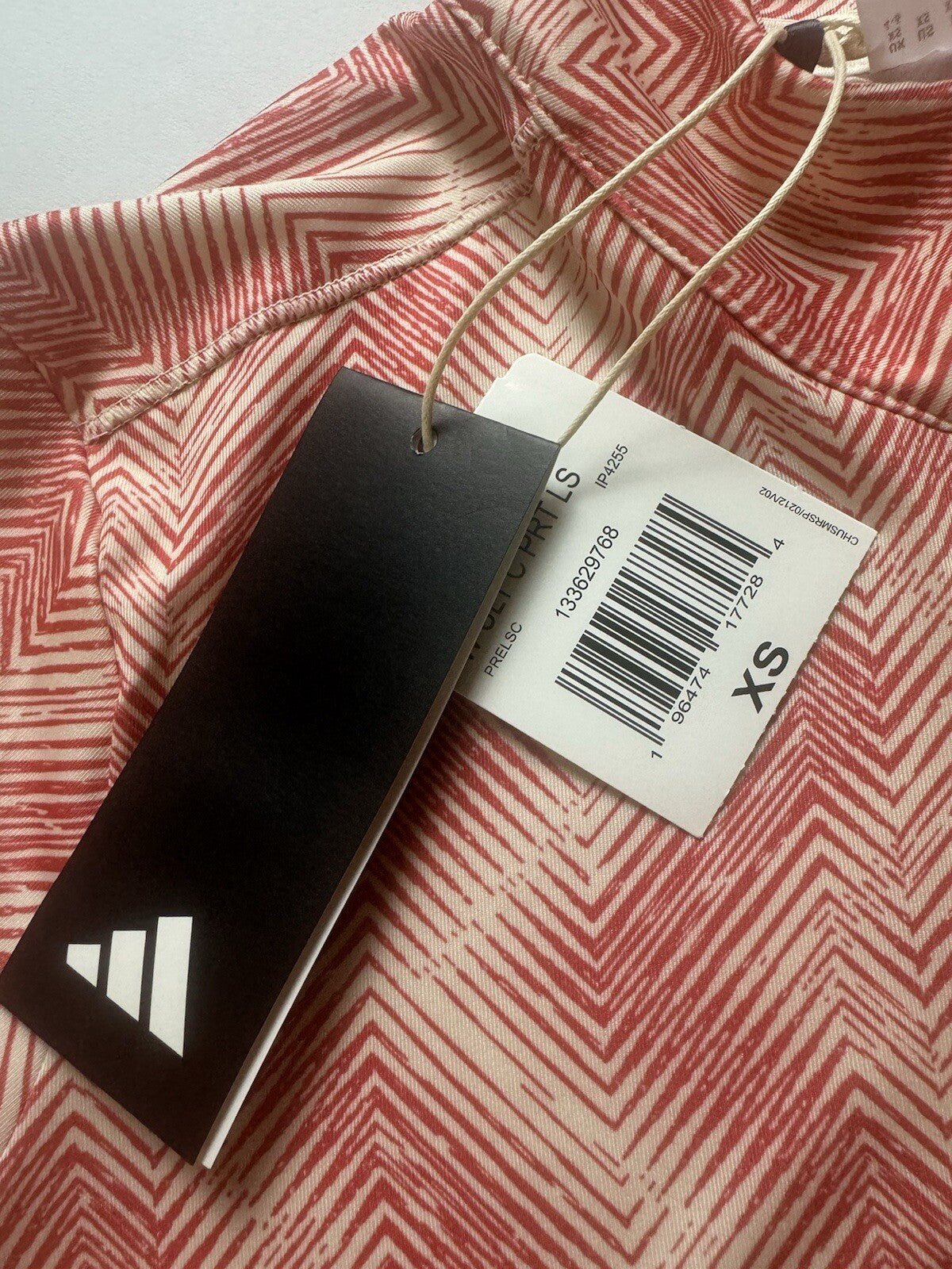 Adidas Women’s Golf Orange White Sweatshirt Sz XS    (B.111)