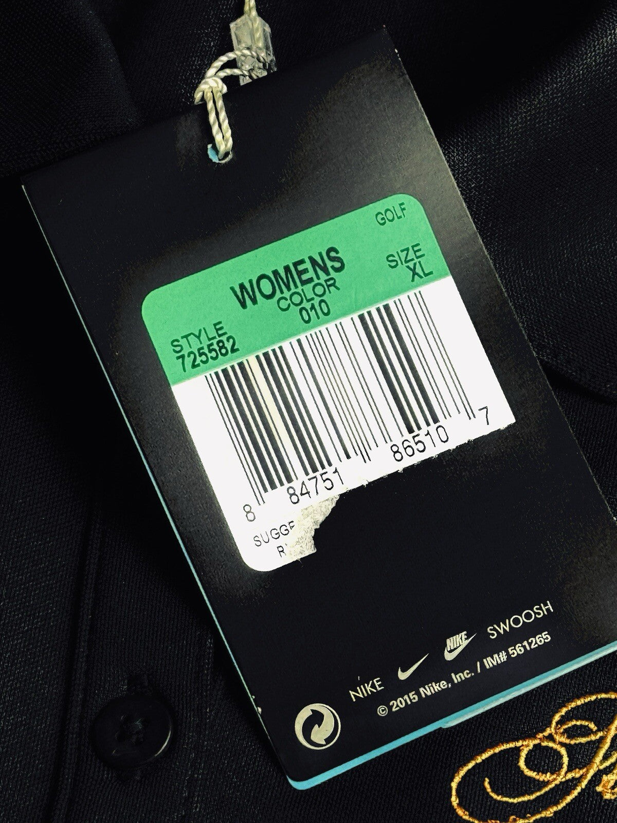 Nike Women’s Top Golf Shirt Sz XL (B.88)