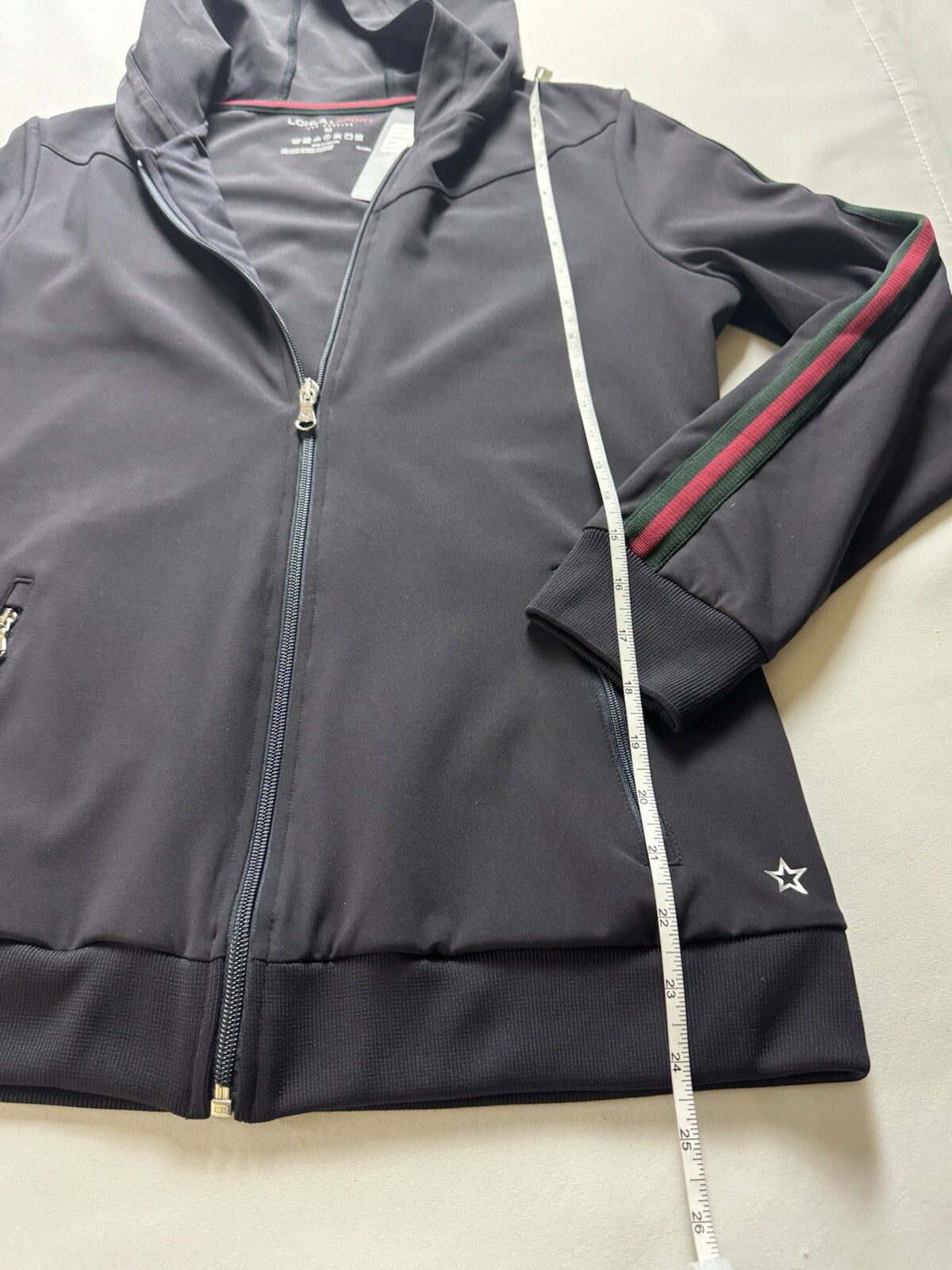 LOHLA SPORT Women’s Hooded Jacket Sz M.       (B.128)