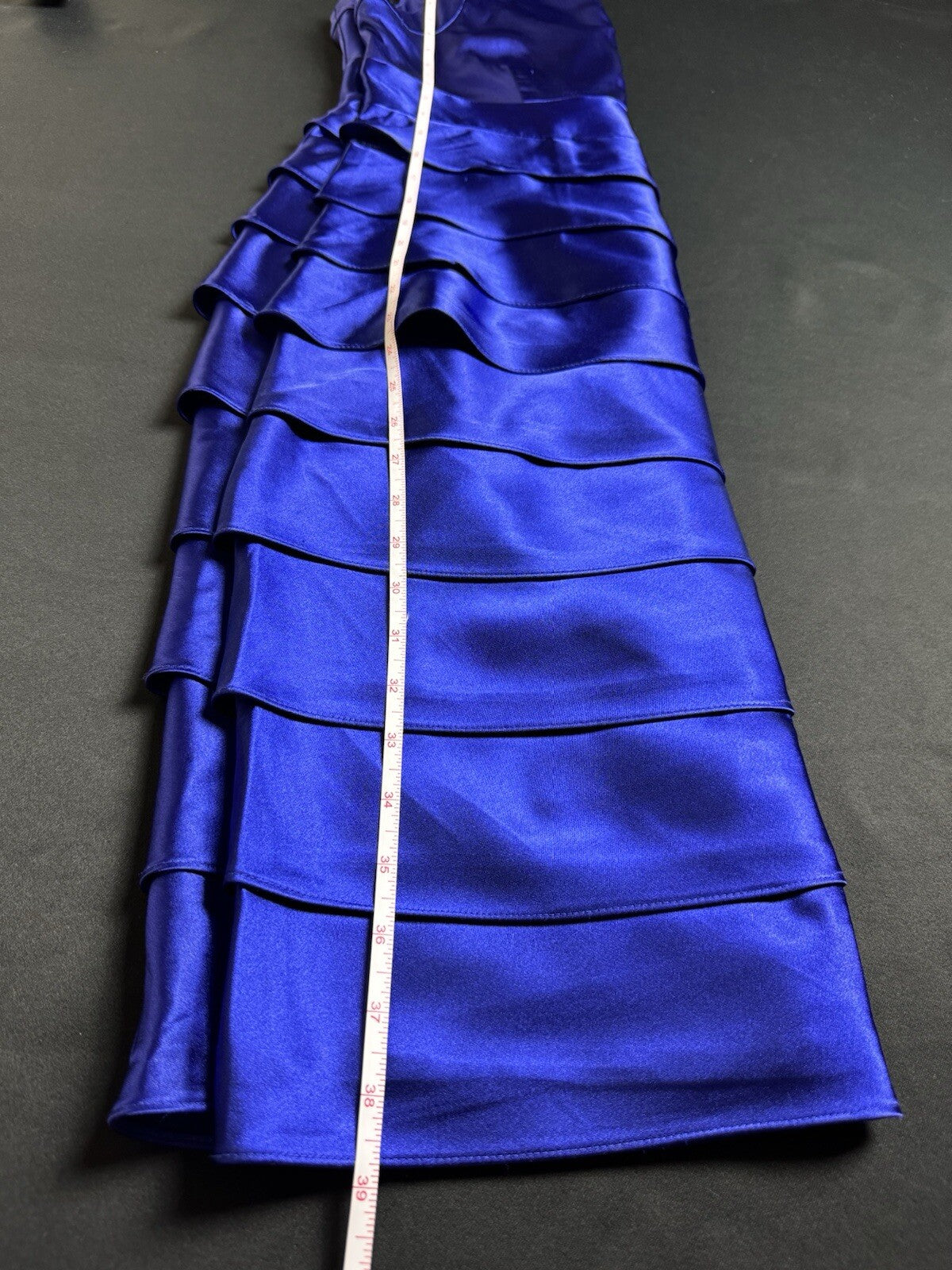 Jessica Howard  Women's Knee Length Royal Blue Dress Sz 10 (B.81)