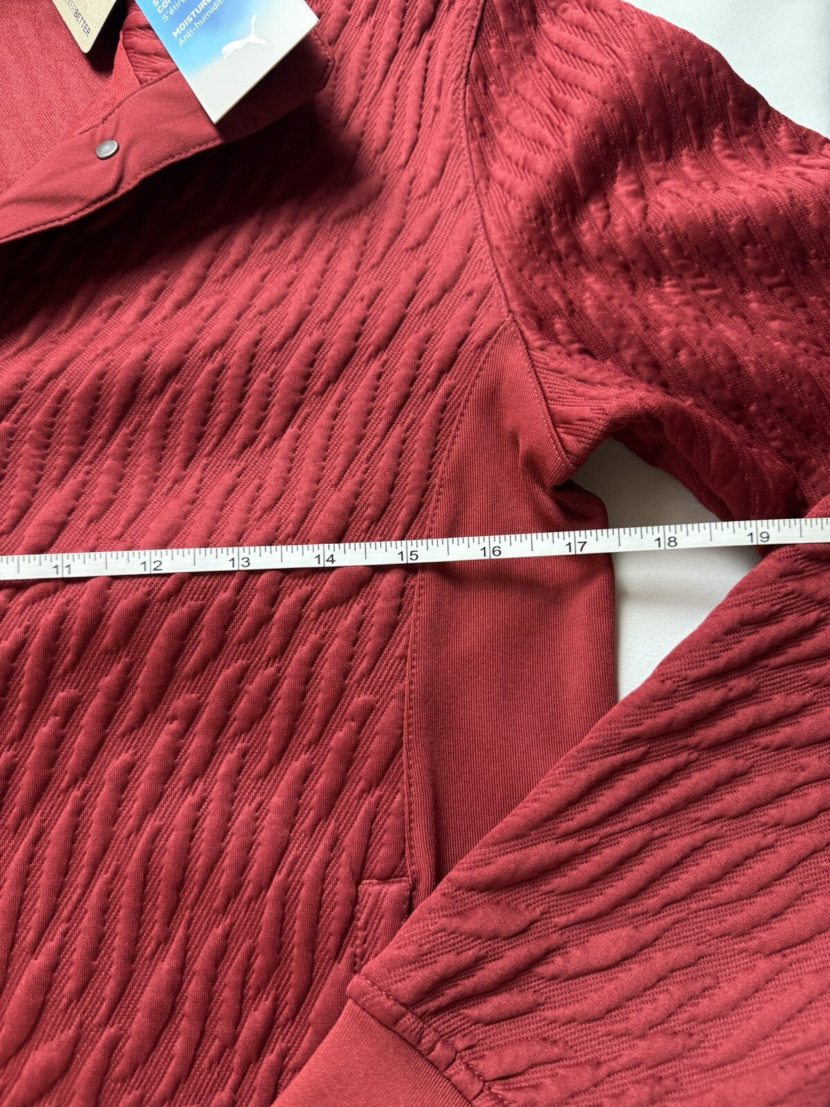 Puma Women's Golf Sweater Maroon Size S.   (B.126/5)