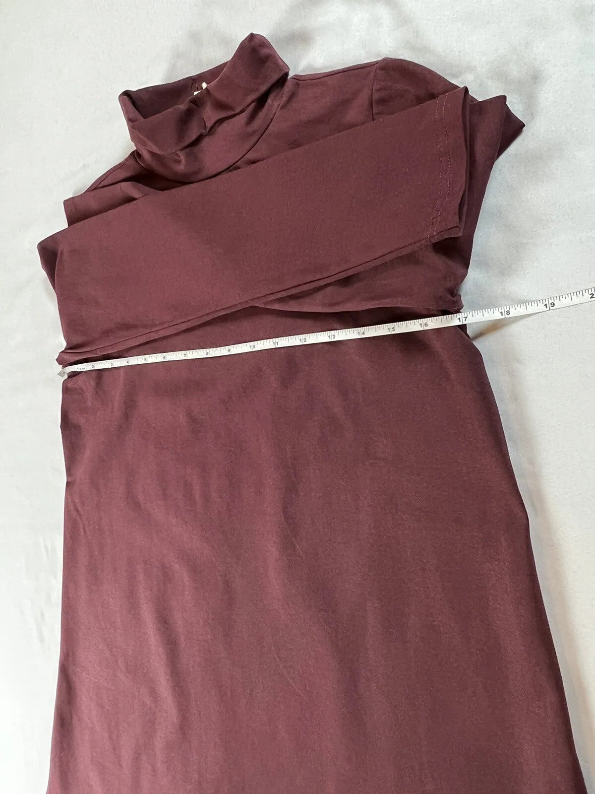 By Design Women’s Long Sleeve Stretch Sweatshirt Size S Marron