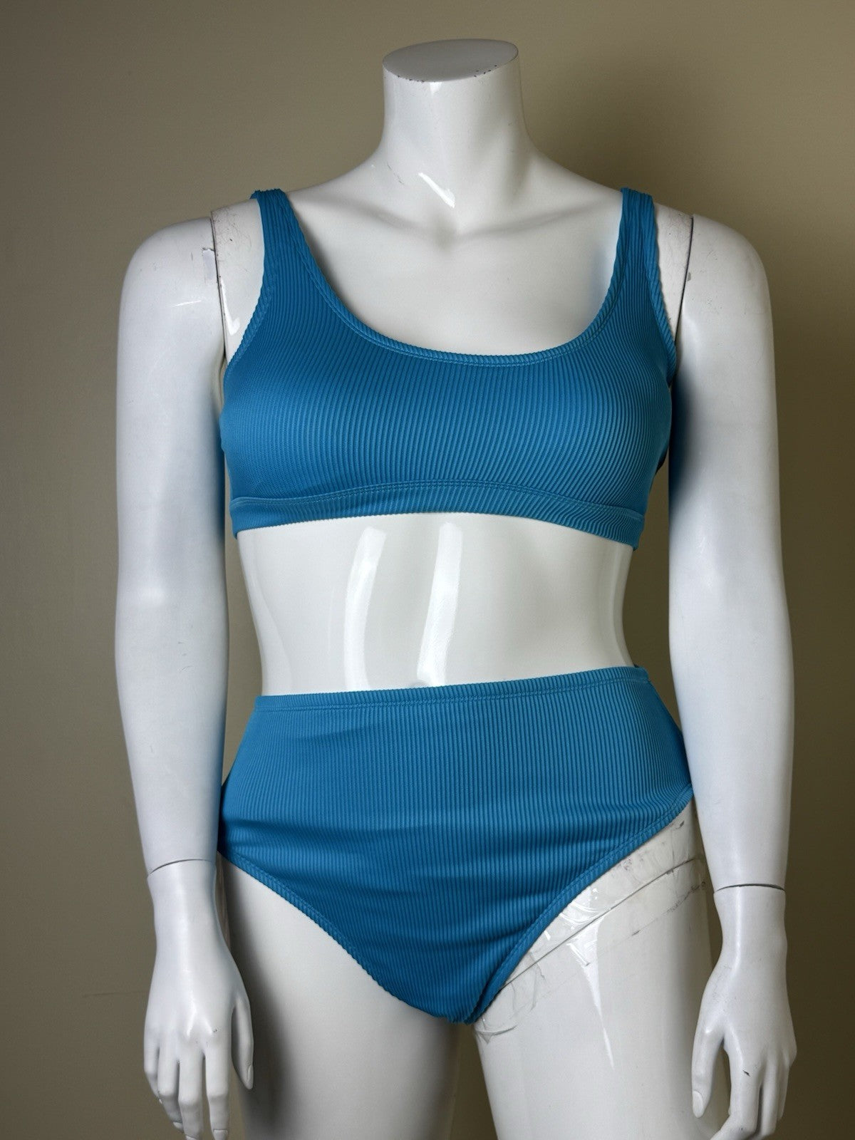 CUPSHE Women's Blue 2Pc Bikini Size 1X    (B.152)