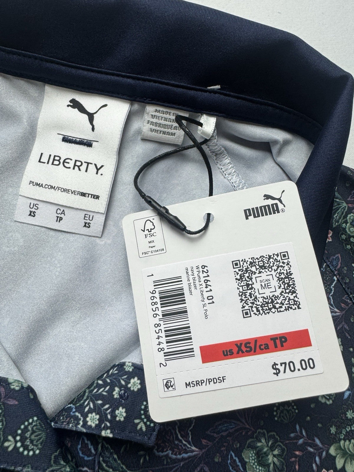 $70 Puma Women’s Golf Shirt Sz XS.   (B.160)