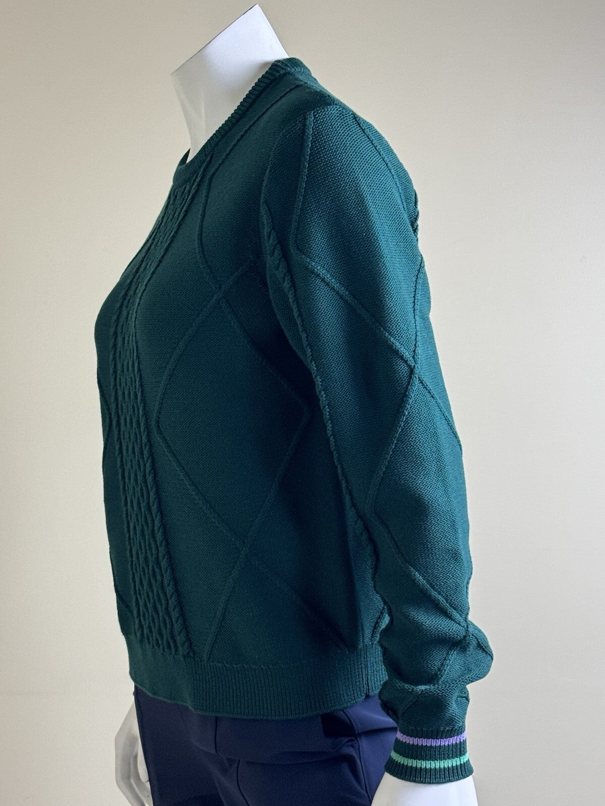 PUMA Women’s Knit Sweater Green Sz S (B.109/4)