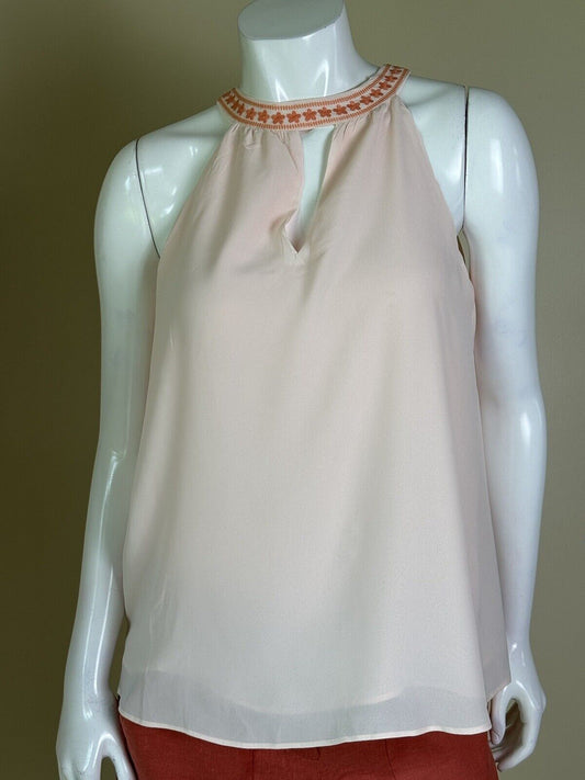 Spartina 449 Pearl Pink Tank Womens Size S Blouse   (67)